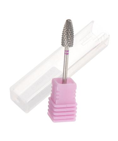 minkissy Cuticle Nail Drill Bit Nail Bits Manicure Drill Bits for Nail Cuticle Nail Bit Manicure Nail Drill Bits Acrylic Nail Drill Bits Cuticle Drill Bit Front Nail Polish Tungsten Steel