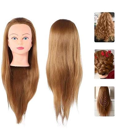 Practice Head for Hairdressers | Hair Salon Training Tool | Wig Styling Practice Head - Buy Online on GoSupps.com