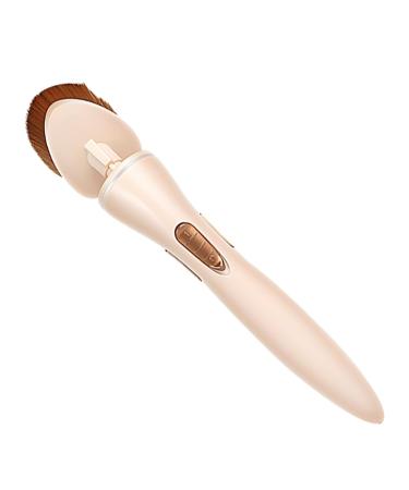 Vibrate Foundation Brush - Portable 360 Degrees Rotating Electric Blush Brush | Foundation Makeup Brush for Perfect Blending Contouring Makeup Brush Money money Electric Foundation Brush (Battery Type)