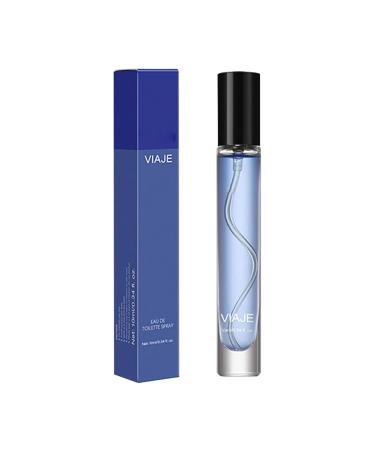 VEFSU Men's Perfume Lasting Fragrance Marine Fragrance Perfume(10ml/50ml) Fresh Spray Fresh Floral (A 12.8 * 2 * 2) 1 Fl Oz (Pack of 1) A