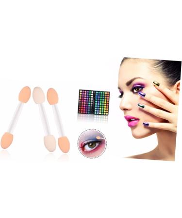 DRESSOOS 30pcs Eyeshadow Brush Eye Shadow Sponge Eyeshadow for Beginner Makeup White - Buy Online on GoSupps.com