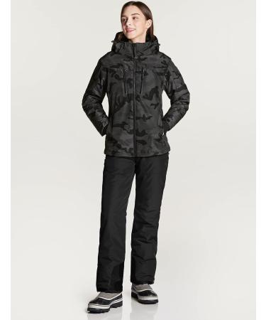 TSLA Women's Waterproof Insulated Ski Pants - Black Small Short - Buy Online on GoSupps.com