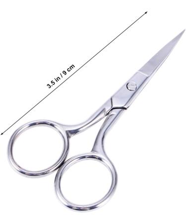 Buy Ciieeo Stainless Steel Facial Hair Scissors for Eyebrows & Nose Hair - Precision Grooming Tools for Women & Men - International Shipping Available - Buy Online on GoSupps.com
