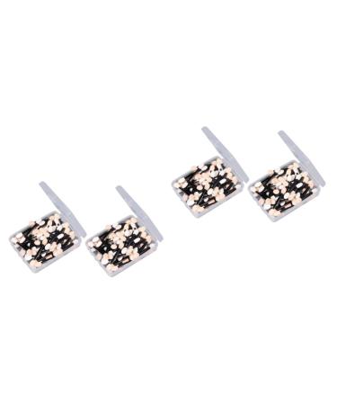 MAGICLULU 200 Pcs Cosmetic Eyeshadow Essential Makeup Brushes Makeup Application Double Sided Sponge Brush