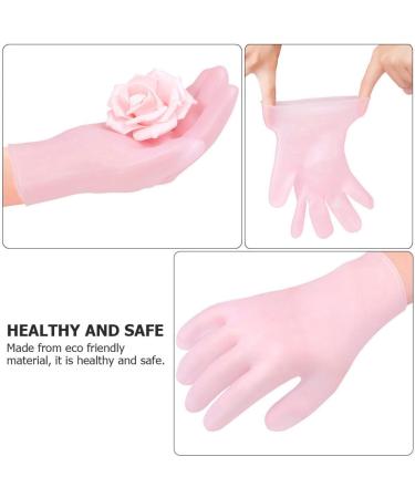 minkissy 2 Pairs Whitening Moisturizing Gloves Exfoliating Whitening Glove Anti- Drying Beauty Mitten Overnight Gloves Bedtime Gloves Gel Gloves Sokcs Spa Gloves Care Sebs Sock Miss - Buy Online on GoSupps.com