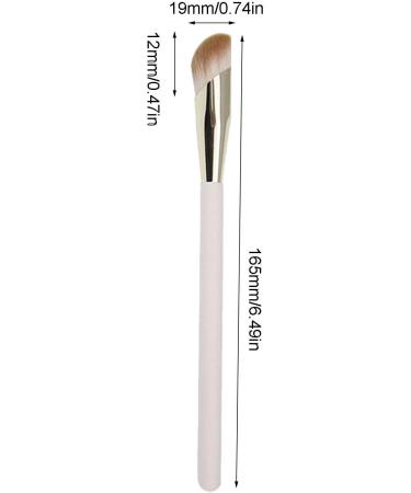 Angled Concealer Brush - Rhombic Liquid Touch Foundation Brush Concealer Makeup Brush Small Nose Contouring Brushes for Dark Circles Puffiness - Buy Online on GoSupps.com