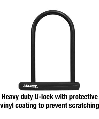 Master Lock 8170D U-Lock Bike Lock for Bicycles and Outdoor Equipment - 6-1/8 inch Black U-Lock - Buy Online on GoSupps.com