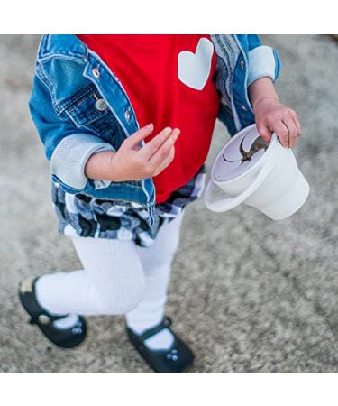 BapronBaby Silicone Collapsible Snack Cup (Navy) - 100% Food Grade Silicone - BPA  Phthalate  and Latex Free - Dishwasher Safe - 6 Months+ - Buy Online on GoSupps.com