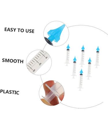 6pcs Ear Rinser Nose Flusher - Ear Washer Bottle for Ear Cleaning - Buy Online on GoSupps.com