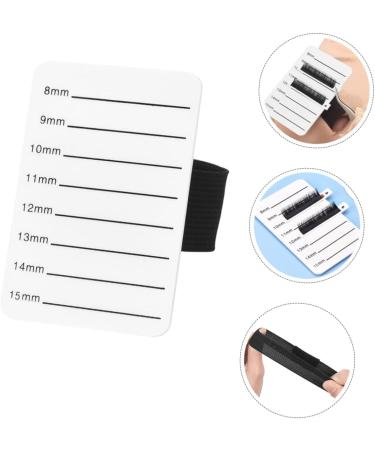 Minkissy 4PCS Eyelash Display Board - Acrylic Lash Trays Organizers & Serving Pallet for False Eyelashes Perfect for Professionals & Home Use - Buy Online on GoSupps.com