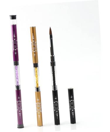 POPETPOP Nail Art Liner Nail Drawing Kit Nail Salon Kit Nail Dotting Tool Nail Builder Brush Nail Art Pen Nail Art Tool Kit Gel Kit for Nails Nail Brush Pen Flat Lip Gloss Purple medium Purple - Buy Online on GoSupps.com