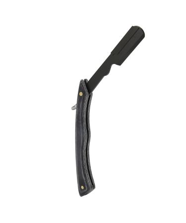 Jauarta Beard Blade Holder - Professional Foldable Manual Barber Trimmer Stand | Stainless Steel Straight Edge for Precision Grooming - Buy Online on GoSupps.com