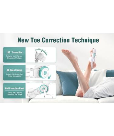 Adjustable Silicone Hallux Valgus Correctors - 2 Pieces for Left & Right Feet | Orthotic Solutions - Buy Online on GoSupps.com