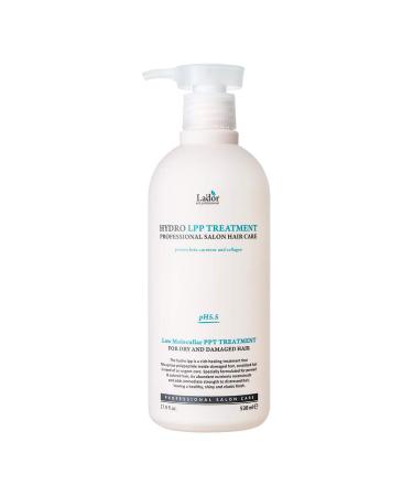 La'dor Hydro LPP Treatment Collages Silk protein hair pack 530 ml pH 5.5 Intentive care dry damaged colored wave of jojoba oil without silicones - Buy Online on GoSupps.com