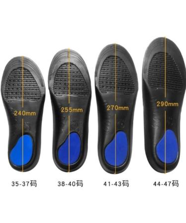 Sports Insoles for Flat Feet - Cross-Border Arch Support Insoles for Men & Women - EVA Blue (Size 41 - Buy Online on GoSupps.com