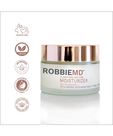 Clarifying Daytime Moisturizer with Hyaluronic Acid MSM & DMAE - Plump Smooth & Firm Skin | 1.75 oz Worldwide Shipping - Buy Online on GoSupps.com