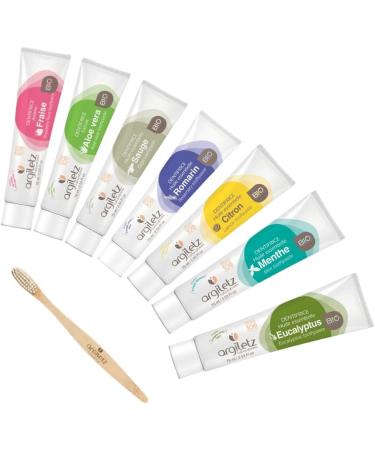 Arcilia Argiletz toothpaste with green clay aroma sage 75 ml organic natural French - Buy Online on GoSupps.com