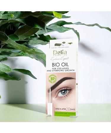  Delia Cosmetics Delia Cosmetics - Organic Eyebrow and Eyelash Oil - Vegan Conditioner - Lengthens smooths and nourishes eyebrows and eyelashes - Accelerates growth - Natural booster - 7 ml - Buy Online on GoSupps.com