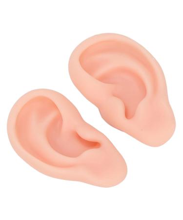 Silicone Human Ear Model - Reusable Pair for Earring Display & Stinging Lessons (Light Skin Color) - International Shipping - Buy Online on GoSupps.com