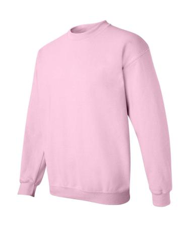 Gildan Youth Elastic Bottom Sweatpants, Style G18200B Medium Light Pink