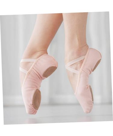 Healifty Girls Ballet Flats for Toddler & Adult Practice - Flesh Color Size 6 - Buy Online on GoSupps.com