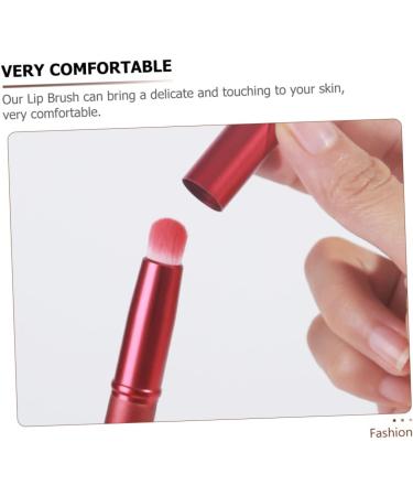 Housoutil Lip Brush No Crease Hairpin Black Lip Makeup Brush Concealer Brush Wand Lipstick Brush Applicator Lip Wands Lipstick Makeup Brush Miss Artificial Fiber Eye Cream With Cover - Buy Online on GoSupps.com