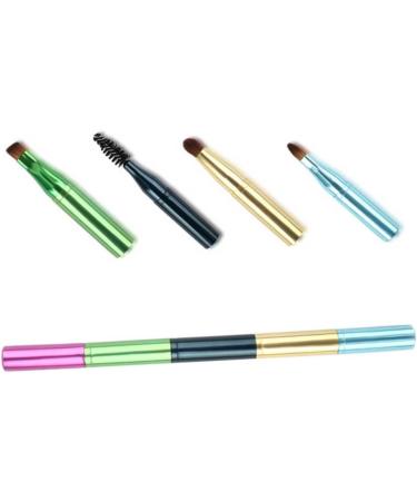 Makeup with Cap Eyebrow Brush eyelashes brush lip gross brush Eyeshadow Brush Concealer Brush Cosmetic Brush Detachable Cosmetics Brush travel Multifunction lip brush - Buy Online on GoSupps.com