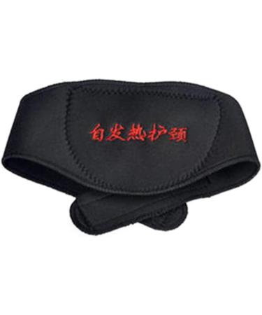 Austinstore Magnetic Therapy Cervical Support Massager - Self Heating Health Care Belt in Black - International Shipping Available - Buy Online on GoSupps.com