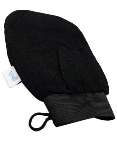 Desineo Hammam Glove, Kessa, Exfoliating (Black)