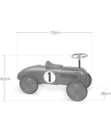 Vilac Metal Car in Cream - Classic Toy for Kids | International Shipping Available - Buy Online on GoSupps.com