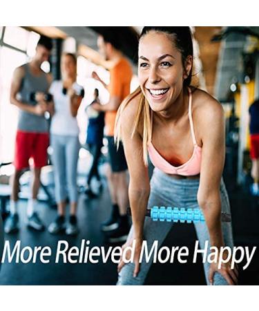 Liposuction Massage Roller Stick for Athletes | Muscle Soreness Relief & Lymphatic Drainage | Trigger Point Therapy Massager for Runners & Back Recovery - Buy Online on GoSupps.com