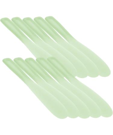 NOLITOY 40 Pcs Tool Stick Spatula Scoops Spatula for Makeup Cosmetic Mixer Tool Pp re-usable 20.5x3x0.6cmx4pcs Greenx4pcs - Buy Online on GoSupps.com