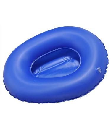 Air Inflation Bed Pan Washable Portable Elderly Inflatable Potty Anti Bedsore Toilet Urinal for Elderly Bedridden with Pump(2 pcs)