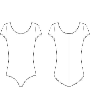 Bloch Dance Girls Dujour Microlux Short Sleeve Leotard 14 Black - Shop Now! - Buy Online on GoSupps.com