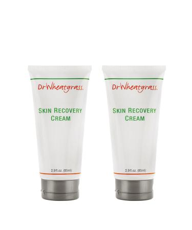 Dr Wheatgrass (Pack of 2) Antioxidant Skin Recovery Cream 85ml (2.87fl.oz.) - Powerful Skin Recovery Natural and Safe Great for Aged or Damaged Skin Dry and Itchy Skin