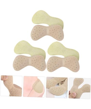 FRCOLOR Shoe Heel Cushion Pads - 12 Pcs Heel Inserts for Loose Shoes - Comfort and Support for Women - Light Yellow 8.7x4.2CM - Buy Online on GoSupps.com