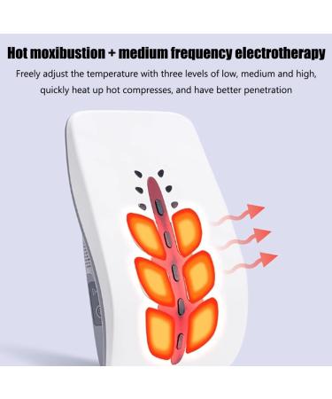 ThyxG Electric Lumbar Traction Device - 3 Heat Levels & 8 Modes for Pain Relief | International Shipping - Buy Online on GoSupps.com