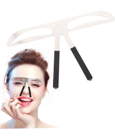 Housoutil 2pcs Eyebrow Makeup Tools Make up Kit Three-point Eyebrow Ruler Set Miss Balance Ruler Eyebrow Shape mediumx2pcs As Shownx2pcs - Buy Online on GoSupps.com
