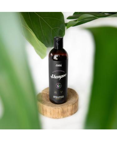 O Douds Activated Charcoal Shampoo - Moisturizing & Clarifying Sulfate & Paraben Free - Lavender & Peppermint Scent 12 oz - International Shipping Available - Buy Online on GoSupps.com