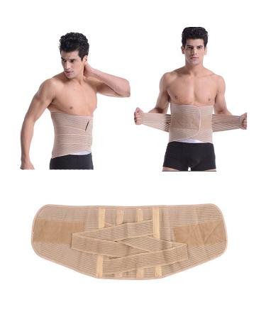 Lumbar spine back support adjustable back belt support belt sport workout belt posture corrector waist pain relief breathable design fits men women for daily a xl