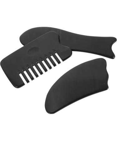 Minkissy 15-Piece Horn Massage Tool Set | Multifunctional Gua Sha & Muscle Massager for Beautiful Face & Neck Care - Buy Online on GoSupps.com
