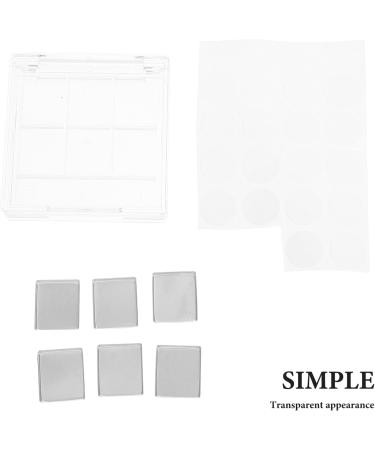 Homoyoyo 3ensembles Palette de Fards Paupi res Transparente et Vide Compartiments avec Emplacement pour Pinceaux Organisateur de Maquillage pour Voyages et chantillons - Buy Online on GoSupps.com