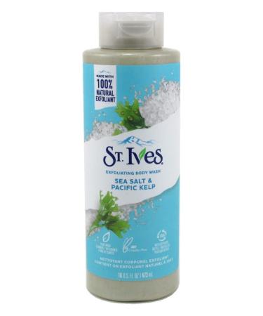 St. Ives Exfoliating Body Wash Sea Salt & Pacific Kelp 16 fl oz (473 ml)