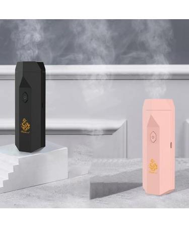 EDSDEYET 2-in-1 Electronic Frankincense Burner - Aromatherapy with Soft Rubber Collection & Bakhoor Massage Head - Black - Buy Online on GoSupps.com