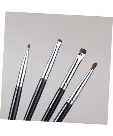 BIUDECO 4pcs Black Eyeliner Precision Brush Horse Hair Women Makeup Tools Eye Makeup Kit - Buy Online on GoSupps.com