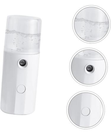 SOESFOUFU 1pc Hydrating Instrument Facial Mister Face Steamer Cool Mist Sprayer Mini Mister Electric Abs White - Buy Online on GoSupps.com