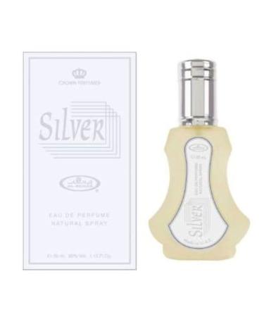 Silver - Al-Rehab Eau De Natural Perfume Spray - 35 ml (1.15 fl. oz) Floral 1.18 Fl Oz (Pack of 1)