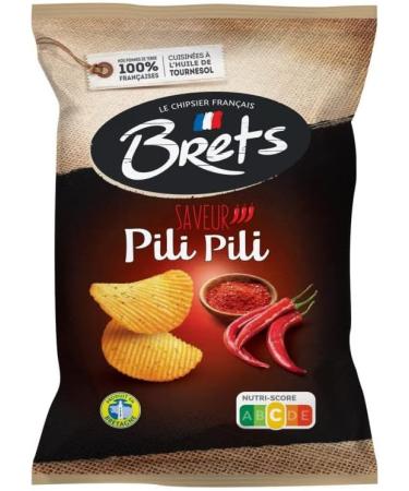 BRET'S WAVY FLAVOURED CHIPS PILI PILI FLAVOUR 125G - BRET'S - PACK OF 5 - Special Offer - Buy Online on GoSupps.com