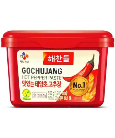 CJ Gochujang & Sagyegeol Hot Pepper 500g & Soybean Paste 170g Korean Cooking Bundle - Buy Online on GoSupps.com