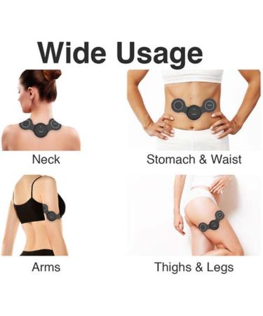 2Set LEAXAS EMS Lymphatic Drainage Massager - Microstrom Device for Arms Breasts Neck Shoulders & Legs - SlimTech Lymphatic Unclogging Massage Device - Buy Online on GoSupps.com